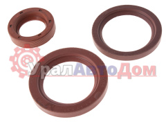 Сальник КАМАЗ КПП вала первичного 2.2-45х64х8 комплект 3шт.фторопласт РВЛ в интернет-магазине УралАвтоДом