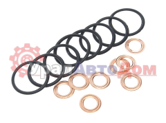 Ремкомплект КАМАЗ форсунок (кольца,  шайбы) (2 поз./16 дет.) TRAILER в интернет-магазине УралАвтоДом