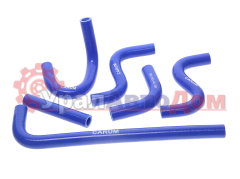 Патрубок ГАЗель Next дв.УМЗ-А274 EvoTech отопителя комплект 6шт.силикон в интернет-магазине УралАвтоДом