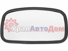 Зеркало боковое КАМАЗ, МАЗ, КРАЗ, УРАЛ широкоугольное сферическое (дополнит.) 270х160мм КРУГОВОЙ ОБЗОР в интернет-магазине УралАвтоДом
