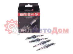 Свеча зажигания ГАЗель Next дв.А-274 BRISK QR15LC-1 SUPER комплект в интернет-магазине УралАвтоДом