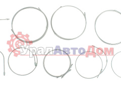 Трубка тормозная ГАЗ-3302 комплект 10шт. (сталь) ИЖАВТОТОРМ в интернет-магазине УралАвтоДом