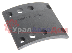 Накладка тормозной колодки JAC N90 КАМАЗ Компас-9 задней (1шт.) OE в интернет-магазине УралАвтоДом