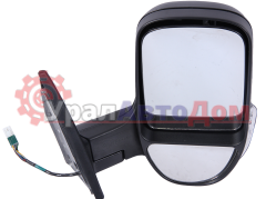 Зеркало боковое ГАЗ-3302 Бизнес правое с электроприводом и подогревом 12V 260x150 БОР в интернет-магазине УралАвтоДом