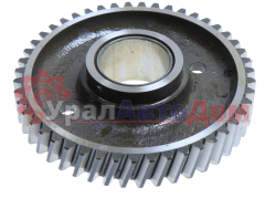 Шестерня Д-245, Д-260 газораспределения промежуточная Z=47 угол наклона 15° Н/О со втулкой ММЗ в интернет-магазине УралАвтоДом