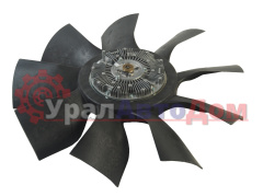 Вентилятор КАМАЗ-ЕВРО 640мм с вязкостной муфтой в сборе (дв.CUMMINS ISBe185-300) ТЕХНОТРОН в интернет-магазине УралАвтоДом
