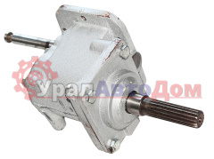 Коробка ГАЗ-3307, 3309 отбора мощности КПП 5-ст. бензовоз длинный шток (шлиц) АГРЕГАТ в интернет-магазине УралАвтоДом