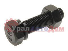 Болт М14х1.5х55 МАЗ, КАМАЗ-65115 вала карданного в сборе (к.п. 10.9) азотированная сталь MEGAPOWER в интернет-магазине УралАвтоДом
