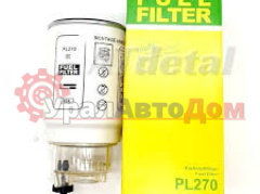 Фильтр топливный ФГОТ PL-270 (короткий с отстойником Камаз МАЗ евро-2 ,3  MANN FILTER в интернет-магазине УралАвтоДом