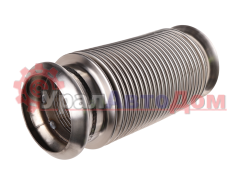 Металлорукав МАЗ-ЕВРО-5 дв.WEICHAI WP-7 (нержавеющая сталь) L=292мм,  D=102мм МЕТАЛЛОКОМПЕНСАТОР в интернет-магазине УралАвтоДом